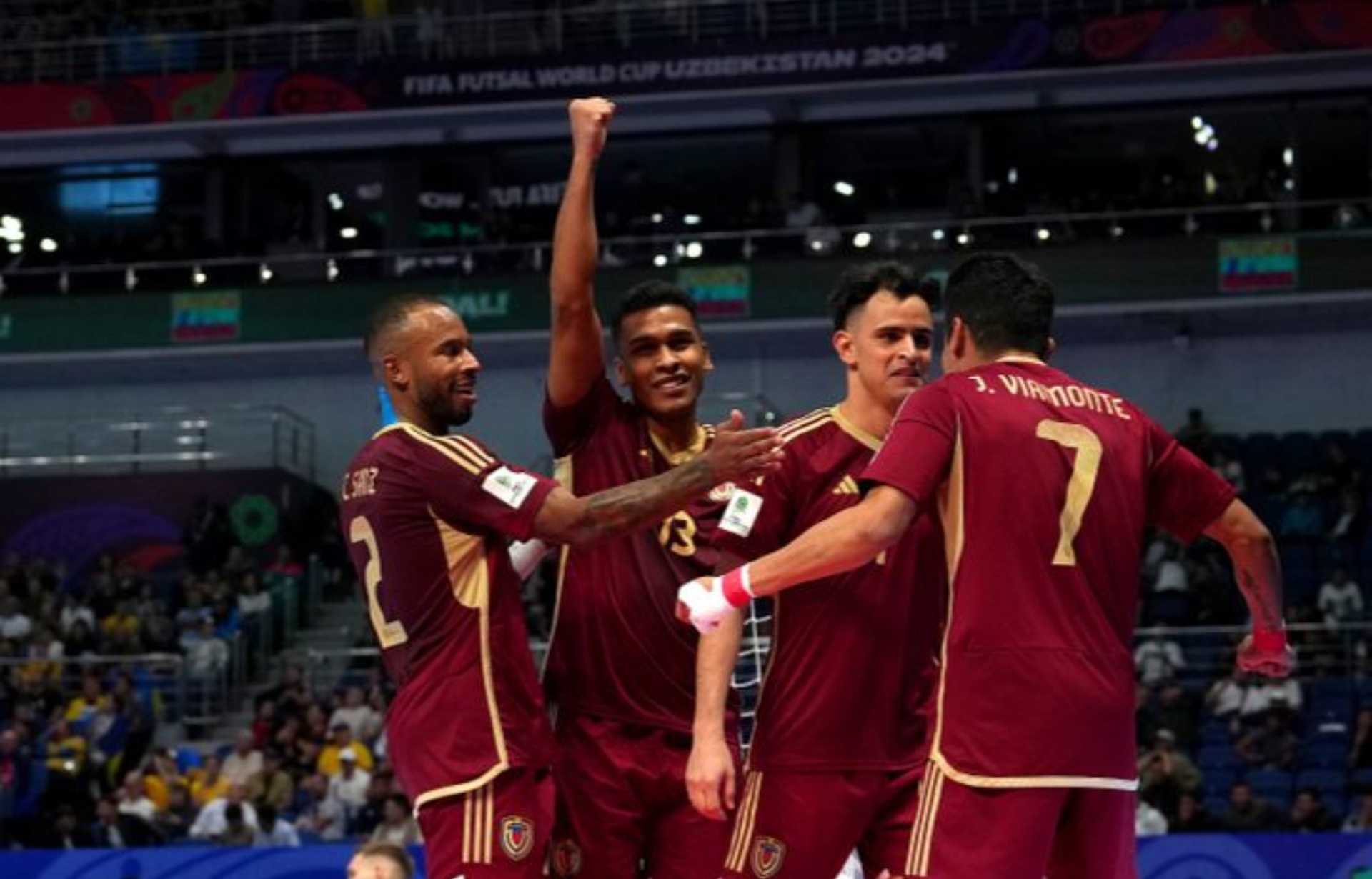 Ucrania goleó a Venezuela en el Mundial de futsala