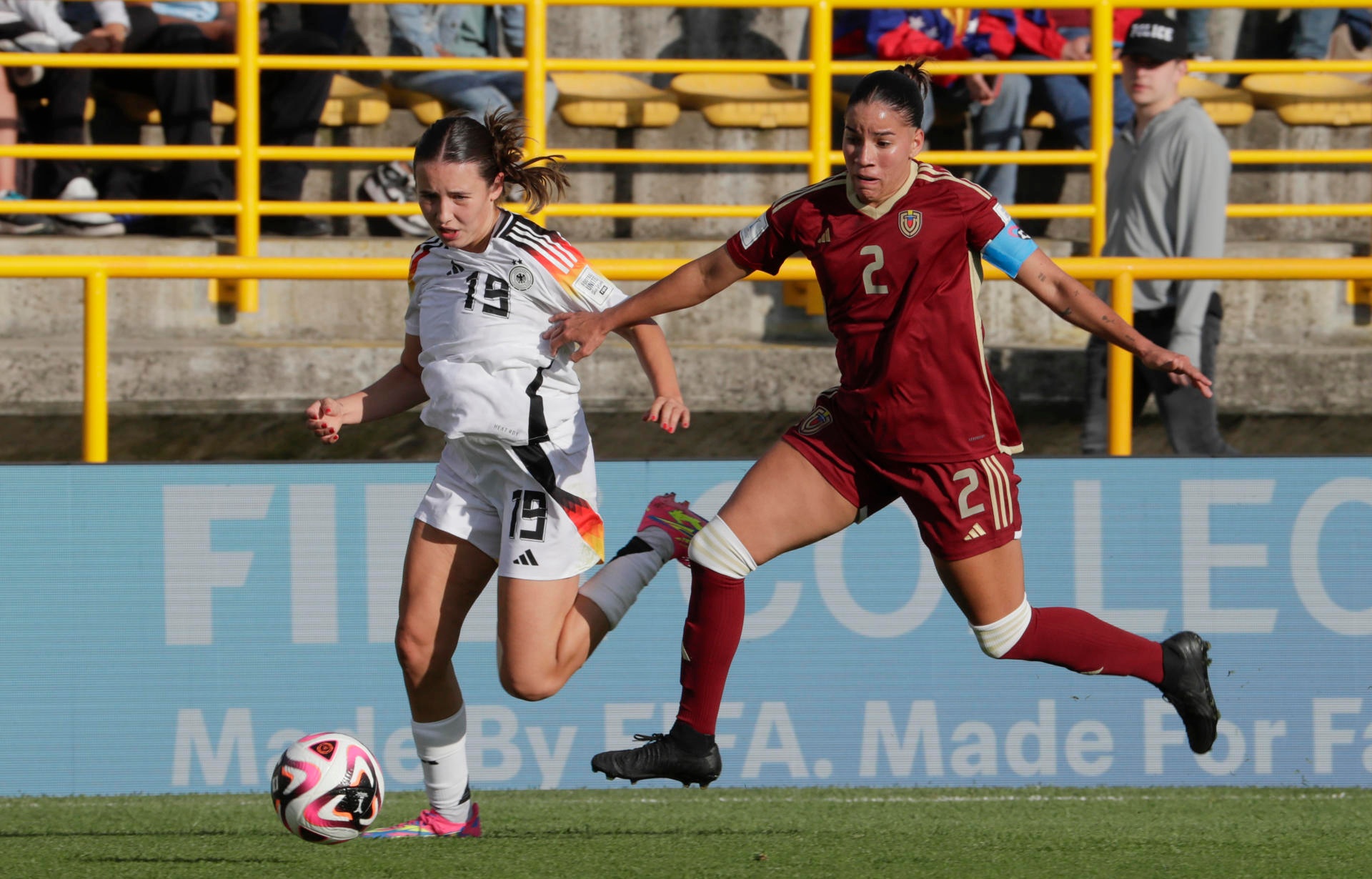 Mundial Femenino Sub-20 de Colombia: Alemania amarga el debut de Venezuela