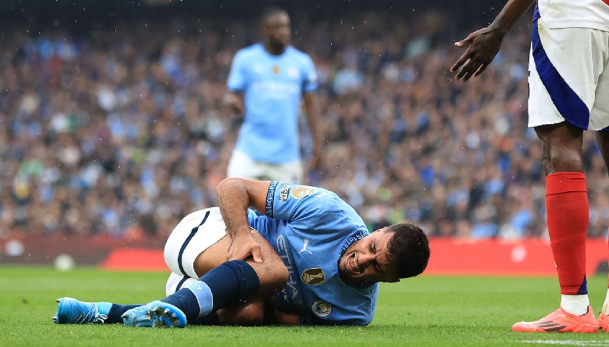 Rodri estará ausente mucho tiempo por una rotura de ligamento