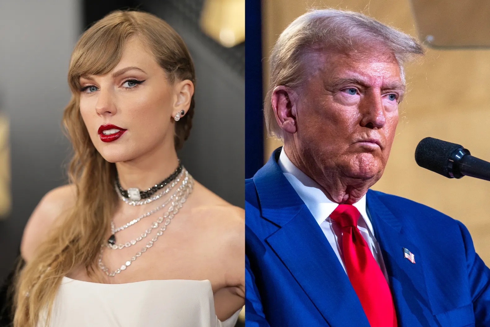 «¡Odio a Taylor Swift!»: Trump estalla contra la cantante por dar su apoyo a Kamala Harris