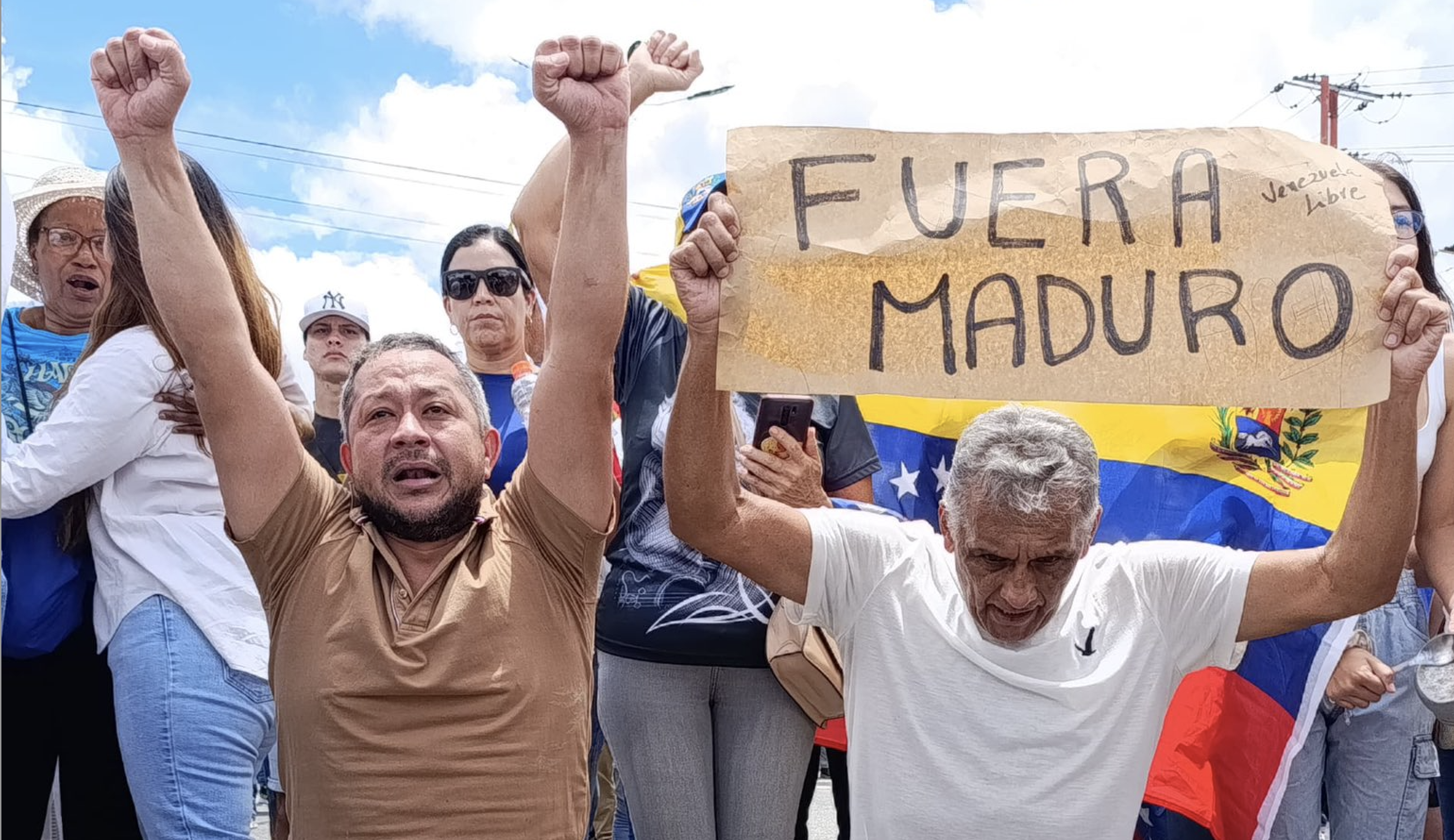 Exiliados políticos nicaragüenses rechazan represión de Maduro en Venezuela