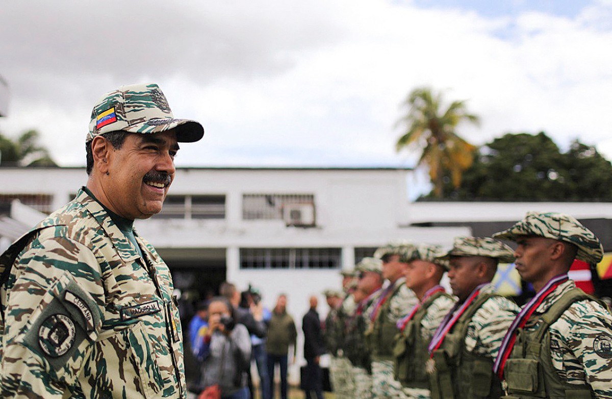 VENEZUELA-MILITARY-MADURO