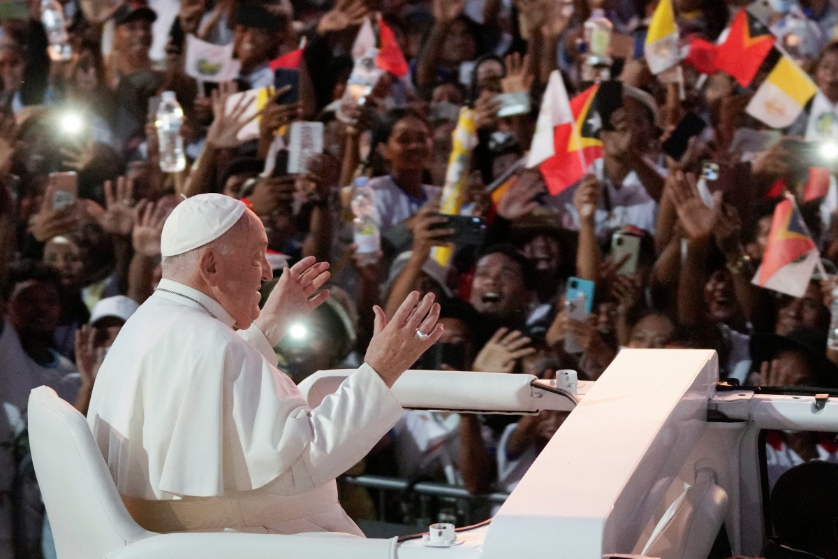 El papa Francisco esquiva el problema de la pederastia de la Iglesia en Timor Oriental