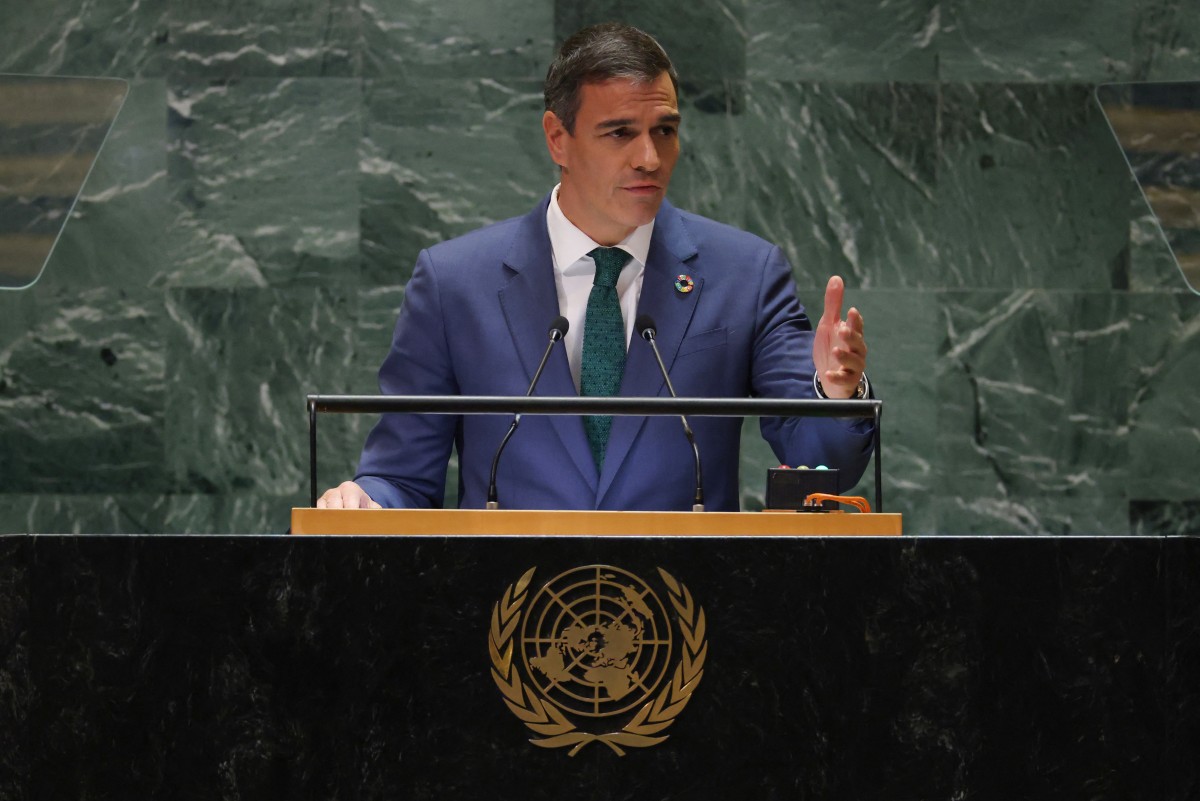 Pedro Sánchez en la ONU: “Quiero reiterar el compromiso de España con la democracia y la defensa de los derechos humanos en Venezuela”