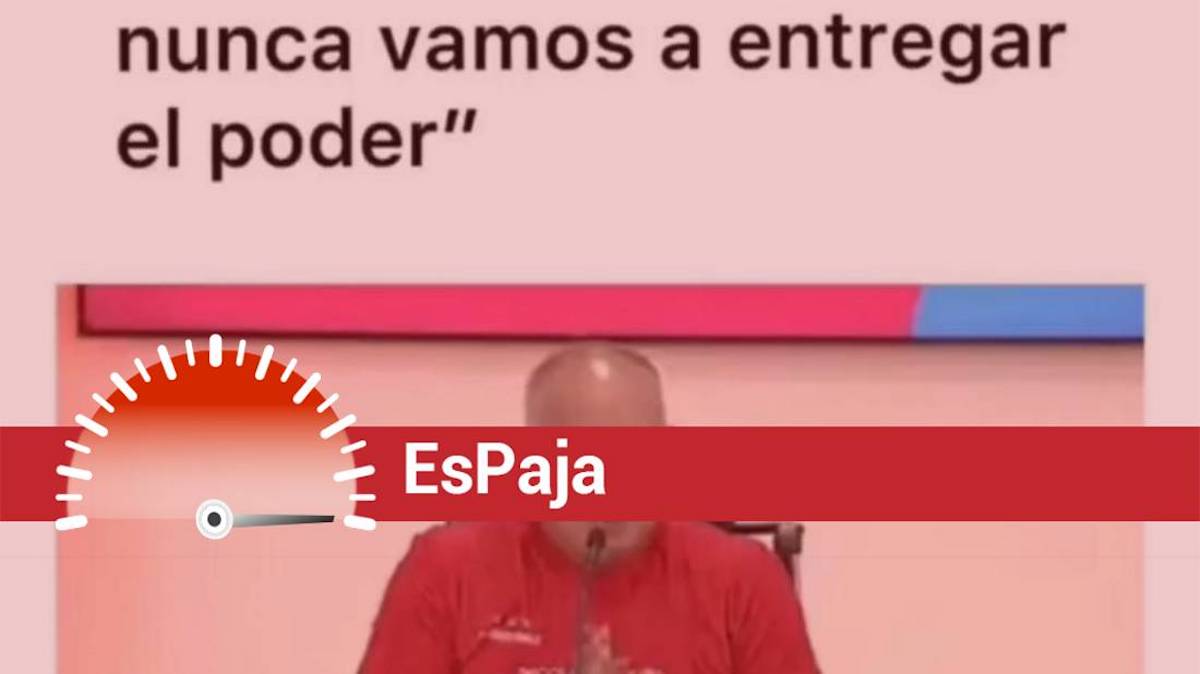 ¿Diosdado Cabello dijo: “No vamos a mostrar actas, nunca vamos a entregar el poder”?