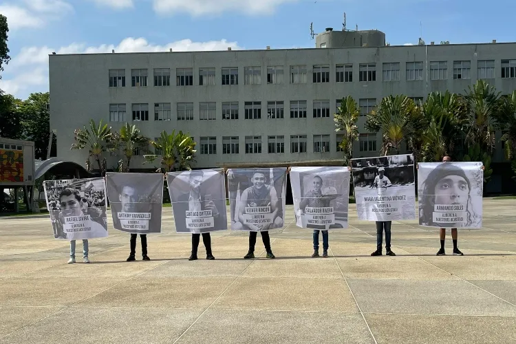 La FCU-UCV exige libertad de seis estudiantes y un profesor