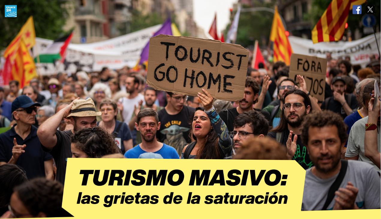 Turismo masivo: las grietas de la saturación