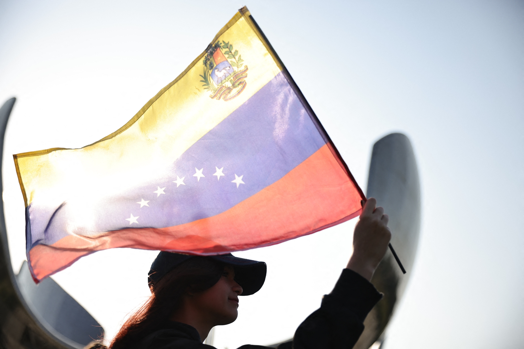 ARGENTINA-VENEZUELA-ELECTION-OPPOSITION-PROTEST