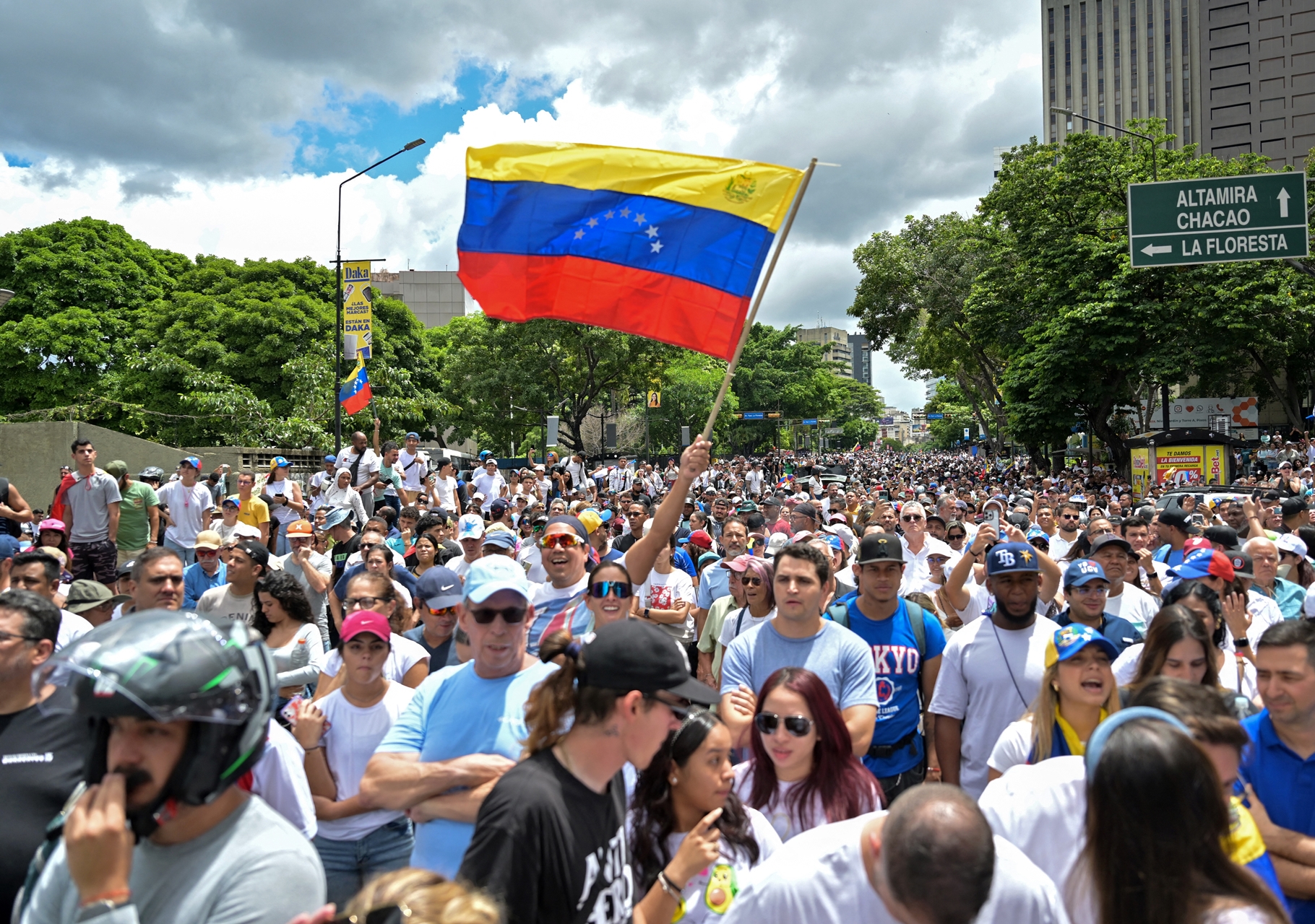 VENEZUELA-ELECTION-VOTE-AFTERMATH-PROTEST