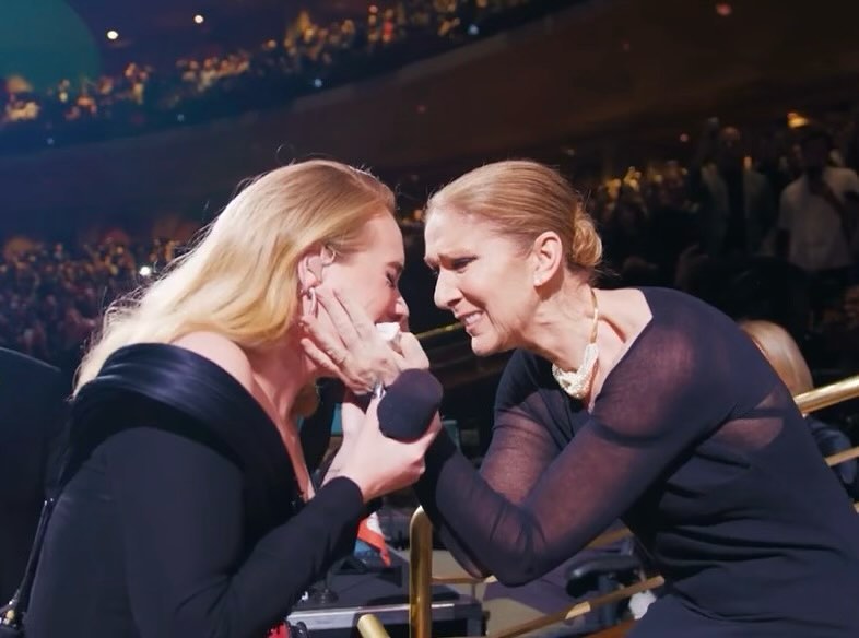 El conmovedor mensaje de Adele a Céline Dion tras su emocionante encuentro