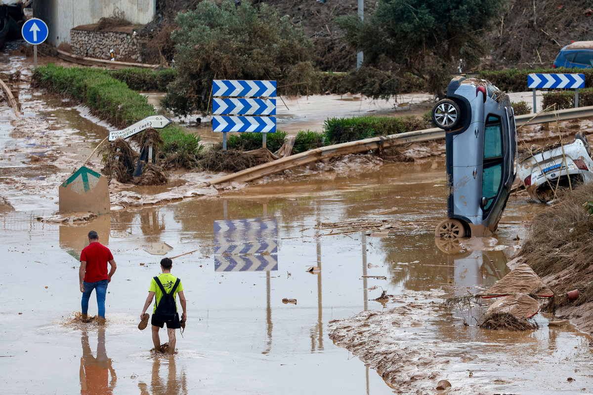 Situación por las inundaciones en Valencia