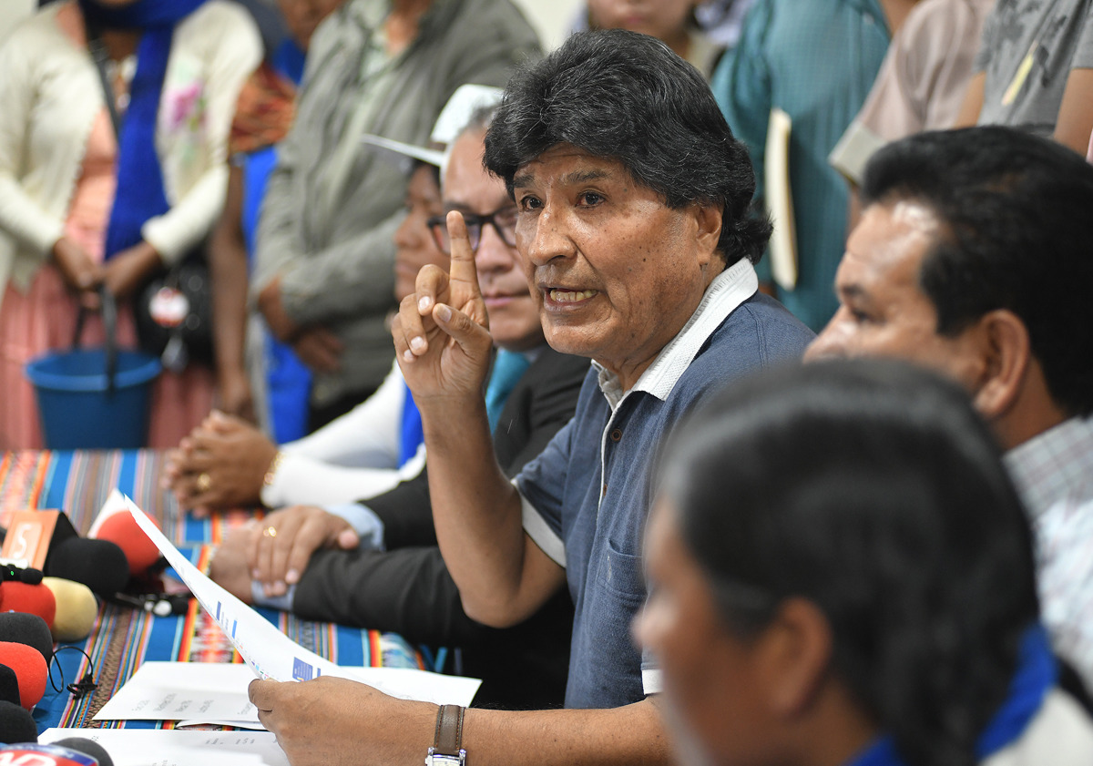 Evo Morales se niega a asistir a citación de la Fiscalía