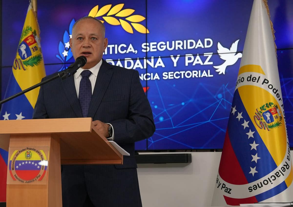 Diosdado Cabello dice que denuncia de asesinato de Edwin Santos es un acto de manipulación