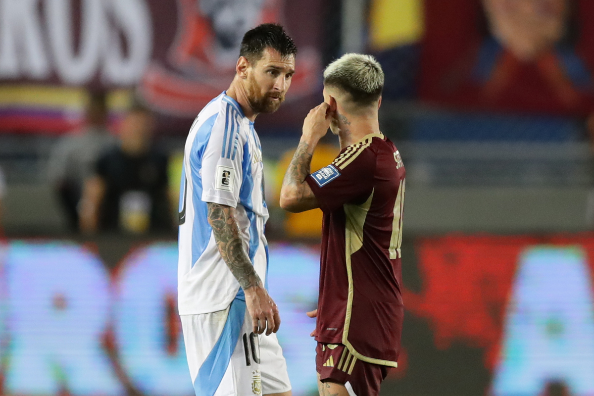 [VIDEO] Yeferson Soteldo revela detalle del cruce que tuvo con Messi