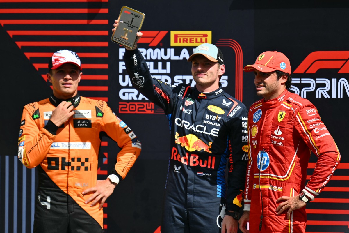 Verstappen gana el esprint del GP de EE UU y aumenta distancia sobre Norris