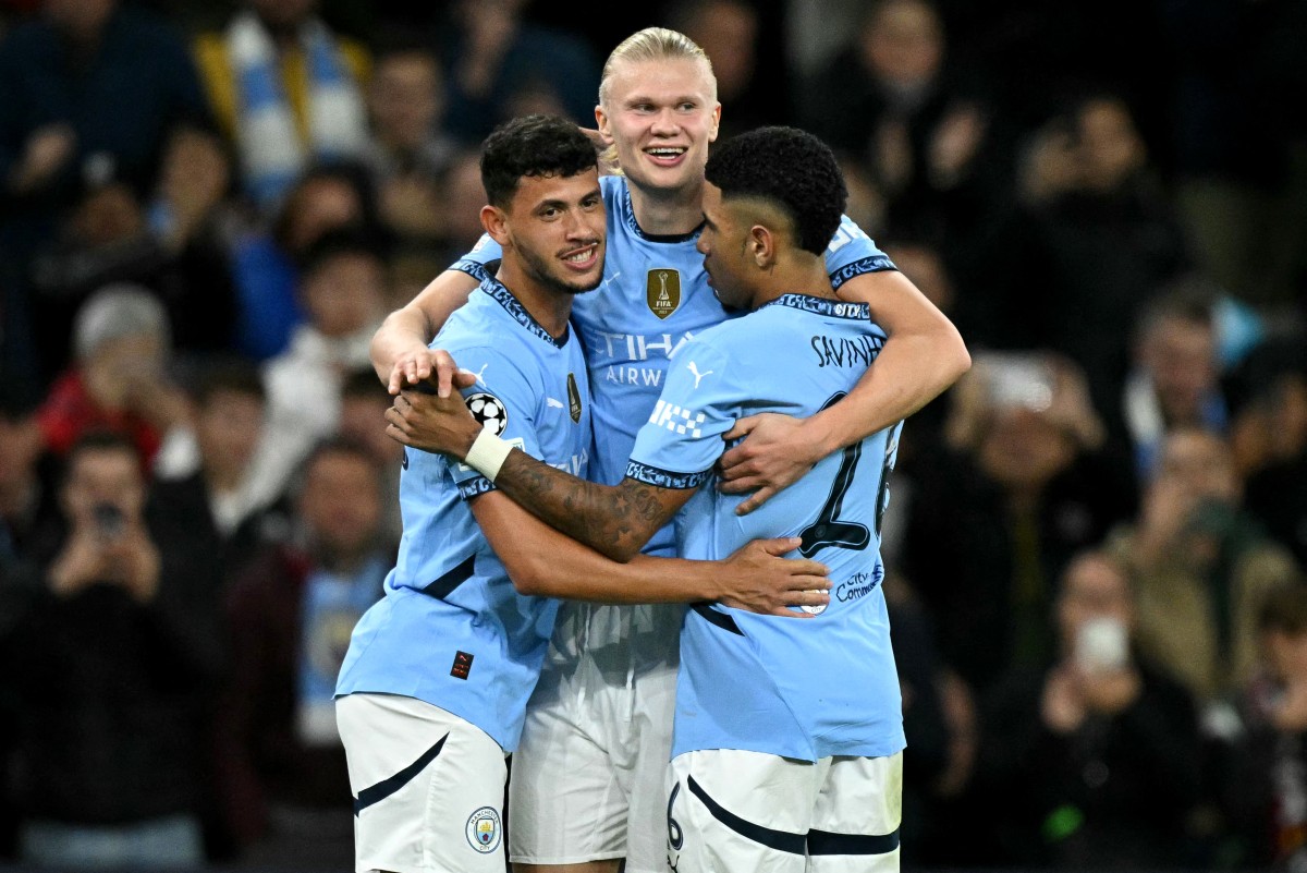 El Manchester City aplasta 5-0 al Sparta Praga, Haaland firma doblete