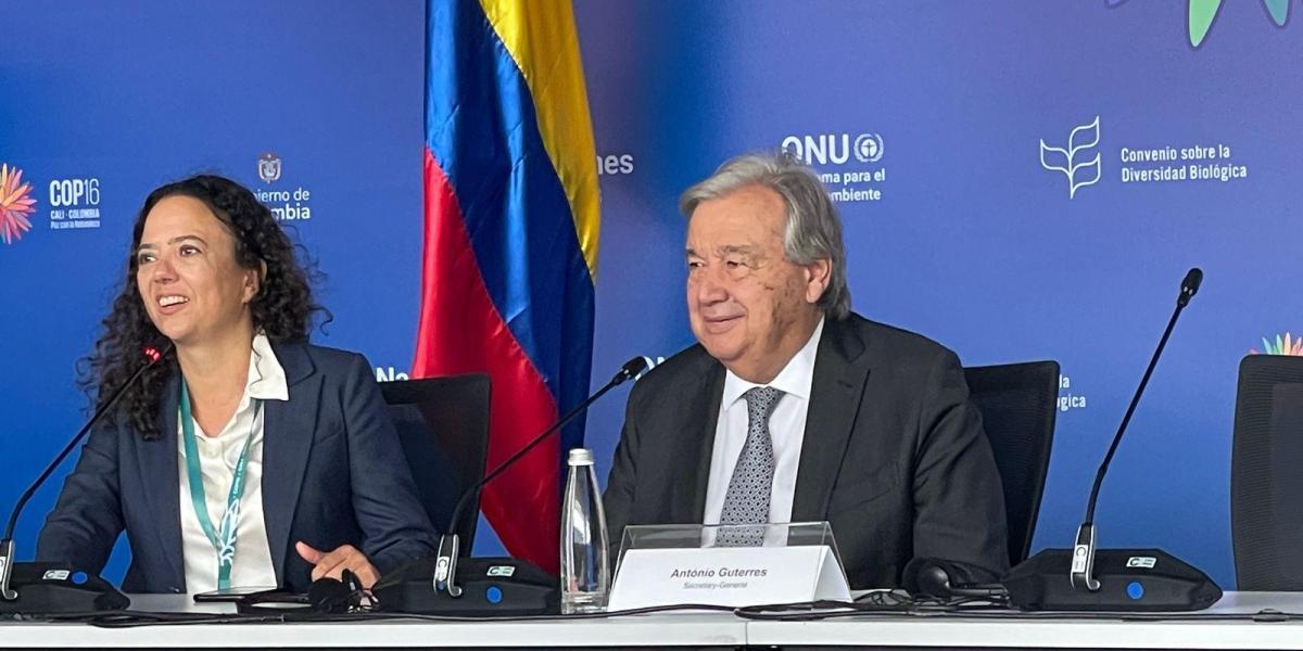 António Guterres en la COP16: «No se invalida la opinión sobre lo que pasó en Venezuela»