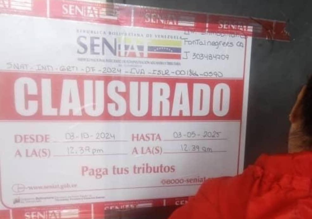 El Seniat ordenó el cierre del Diario La Voz por ocho meses