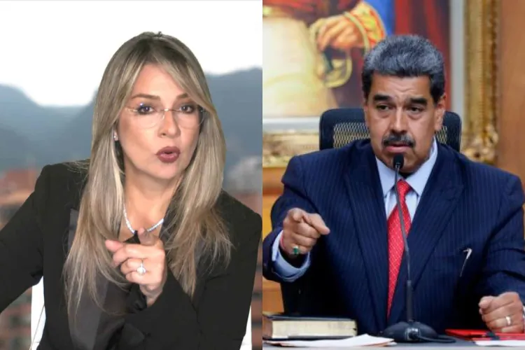 Vicky Dávila responde a Maduro: «El acusado por narcotráfico es usted»