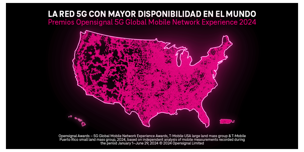 T-Mobile: Consistentes Campeones Mundiales en Disponibilidad 5G