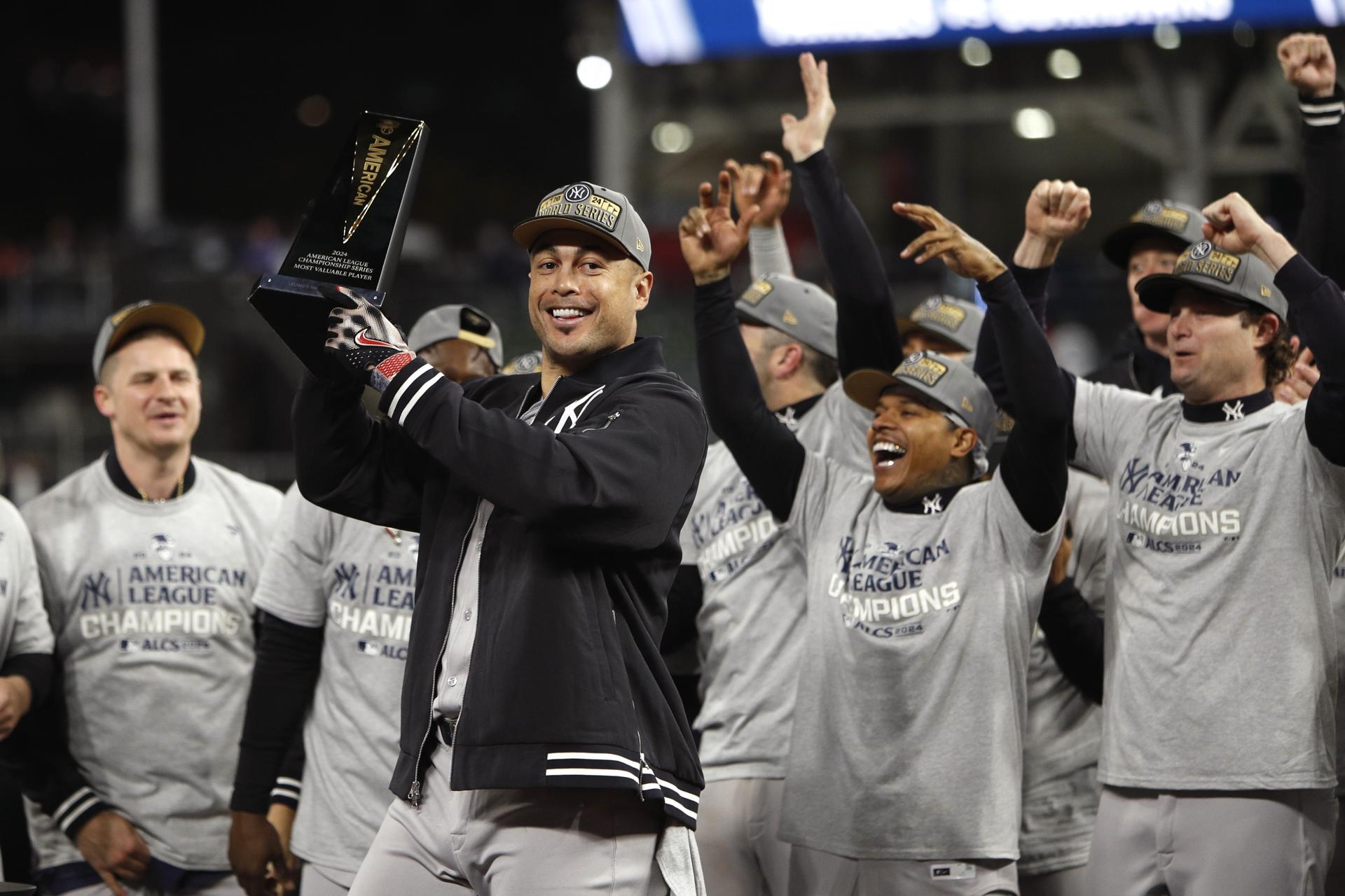 Giancarlo Stanton proclamado Jugador Más Valioso de la Serie de Campeonato de la Liga Americana