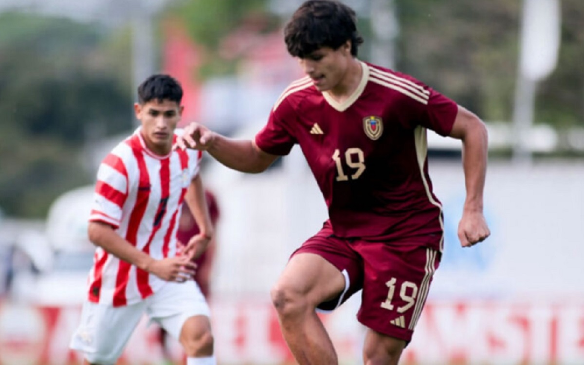 Vinotinto Sub-20 empató con Paraguay en un segundo amistoso