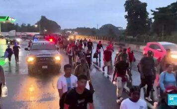 Caravana migrante: venezolanos apuran para llegar a Estados Unidos antes de las elecciones