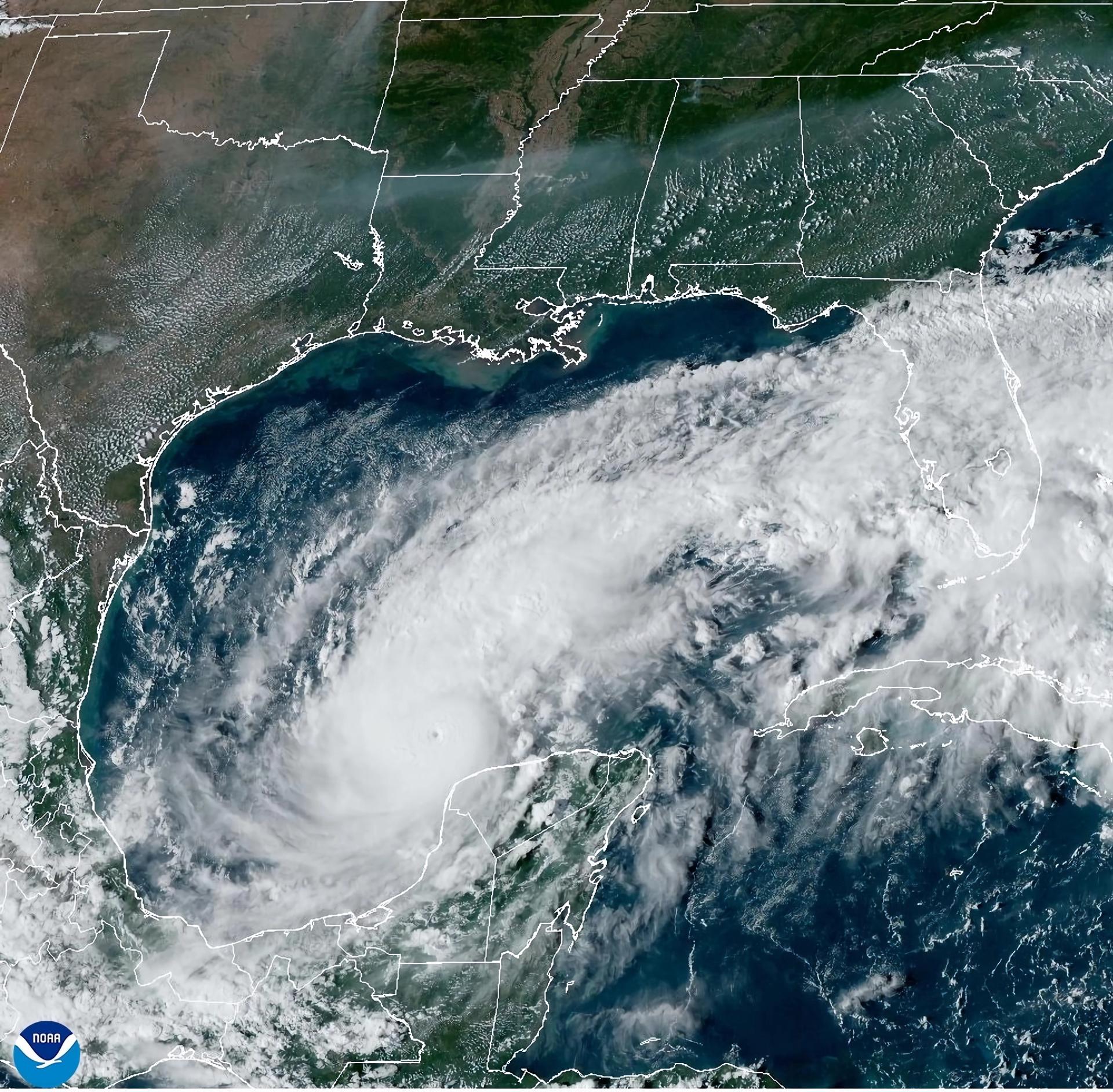 Alertas de huracán y marejada ciclónica por Milton en partes de la costa oeste de Florida