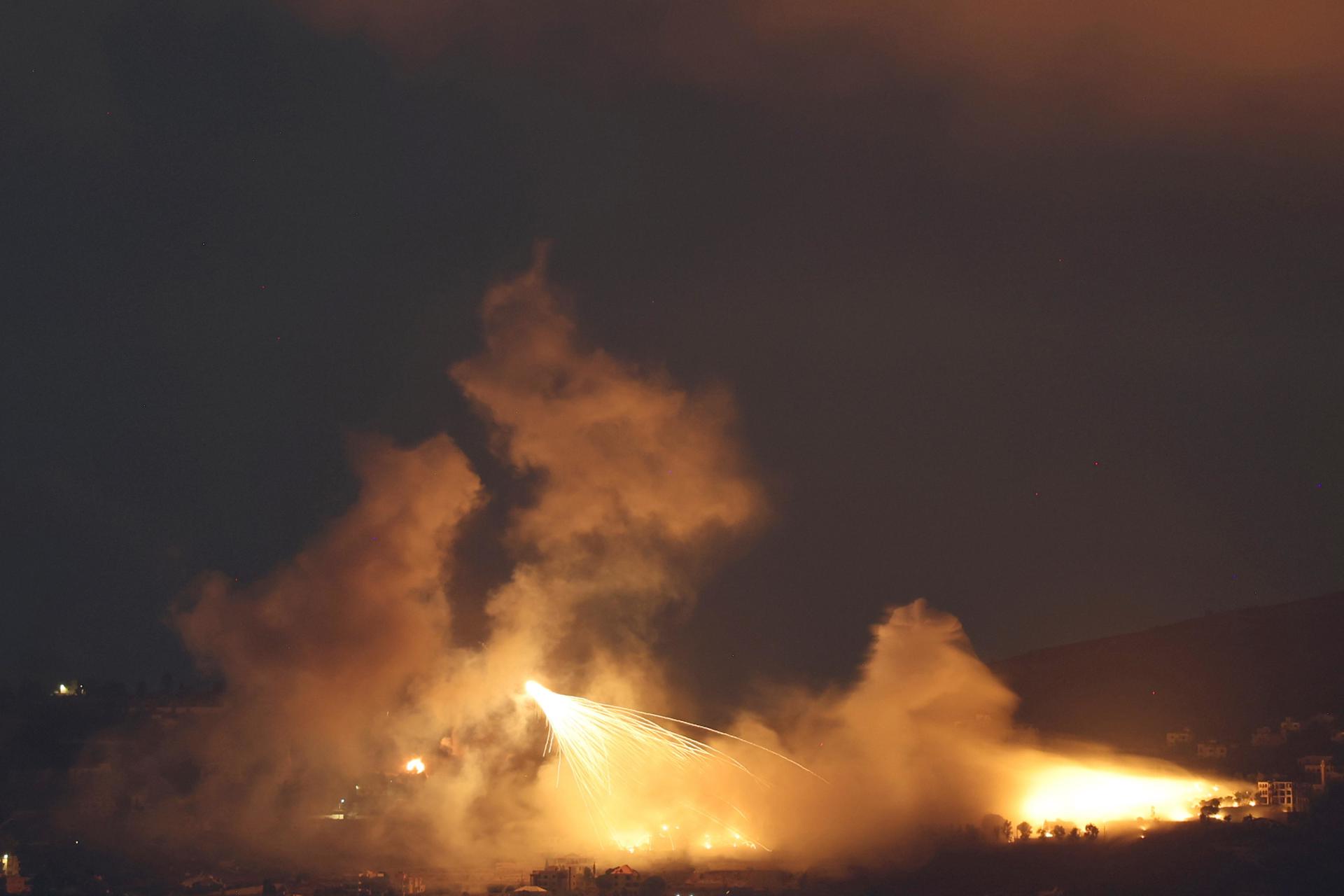 Ejército de Israel comenzó incursión terrestre en el sur de Líbano