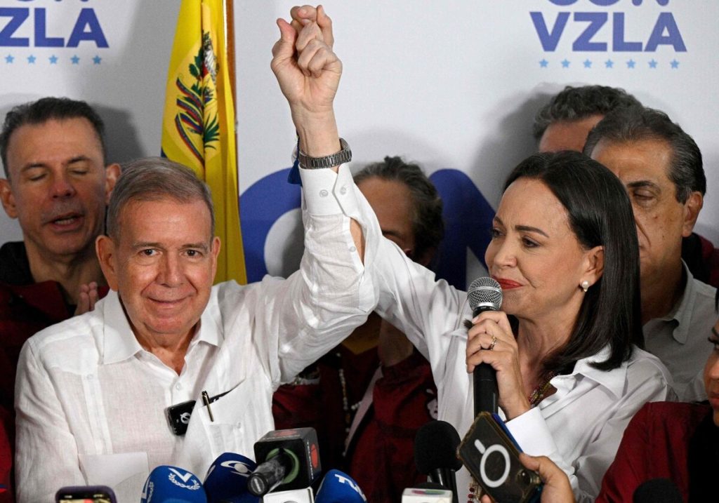 María Corina Machado defiende la victoria de Edmundo González