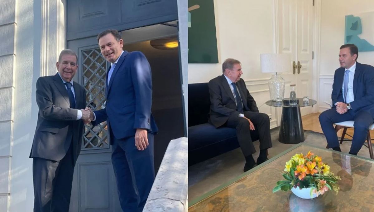 Edmundo González se reunió con el primer ministro de Portugal