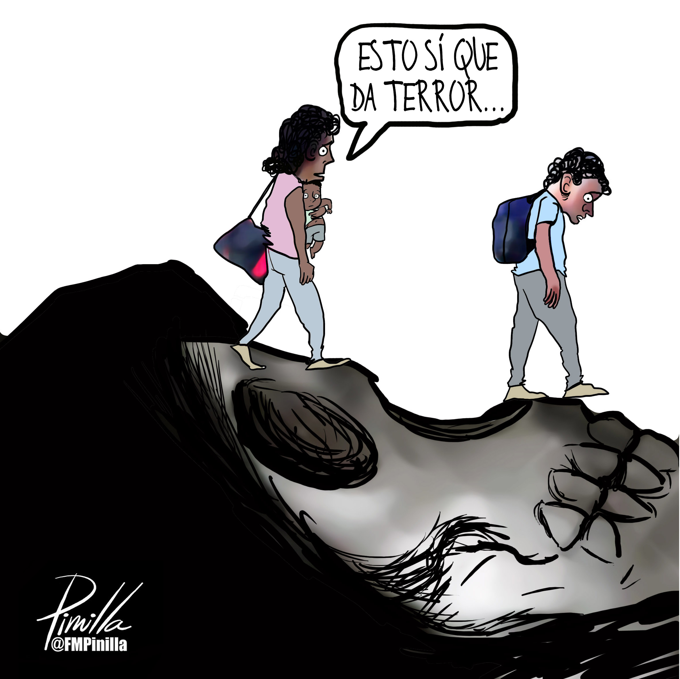 Pinilla: Migración de terror