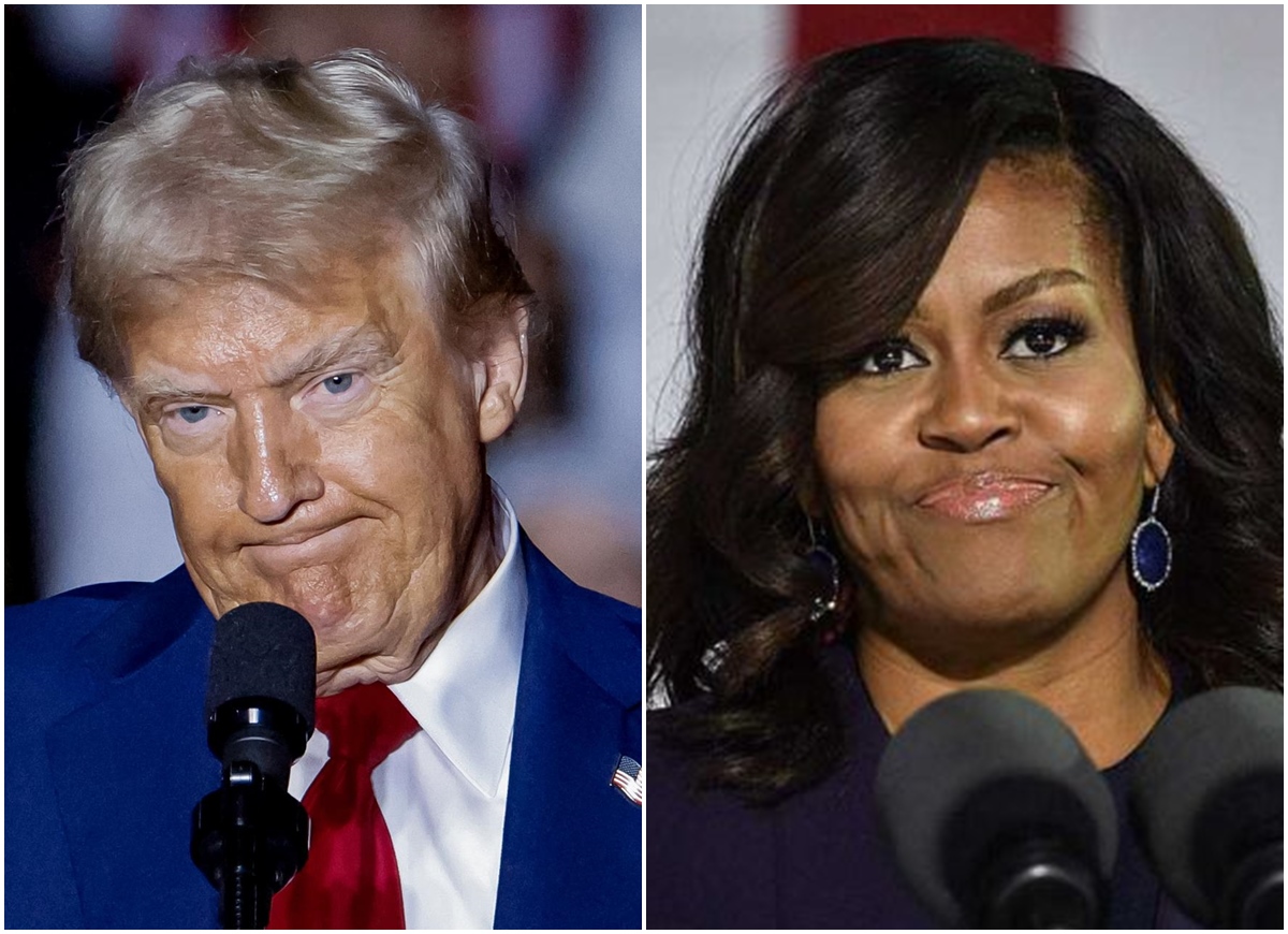 Trump insultó a Michelle Obama tras críticas a su estado mental: «Asquerosa»