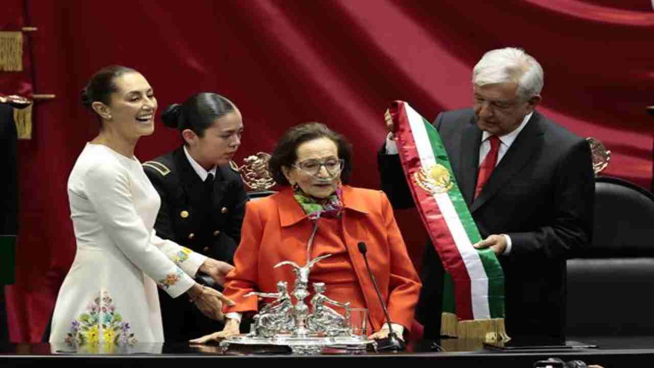 Muere a los 94 años la presidenta de los Diputados en México, días después de entregar la banda presidencial a Sheinbaum