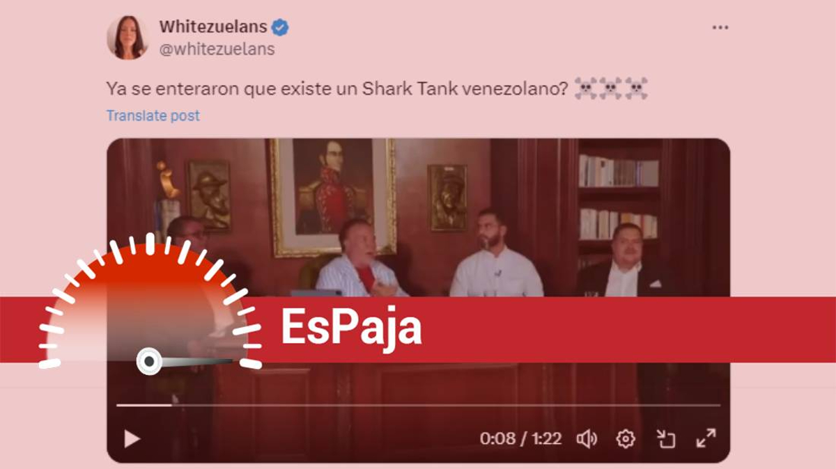 ¿Hay una versión de Shark Tank en Venezuela?