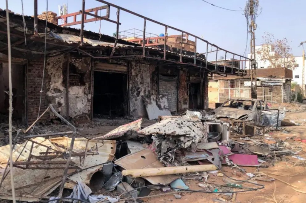 Los ataques aéreos y los combates callejeros han causado una gran destrucción en Sudán. Getty Images