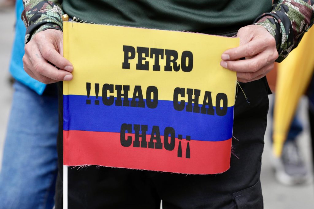 colombianos protesta Petro