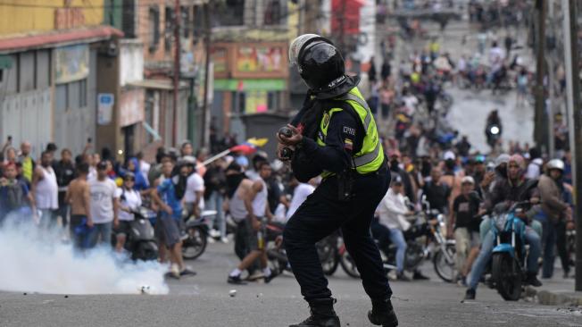 Protestas poselectorales niños