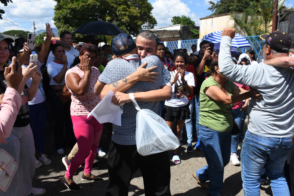 VENEZUELA-POLITICS-DEMONSTRATORS-RELEASE