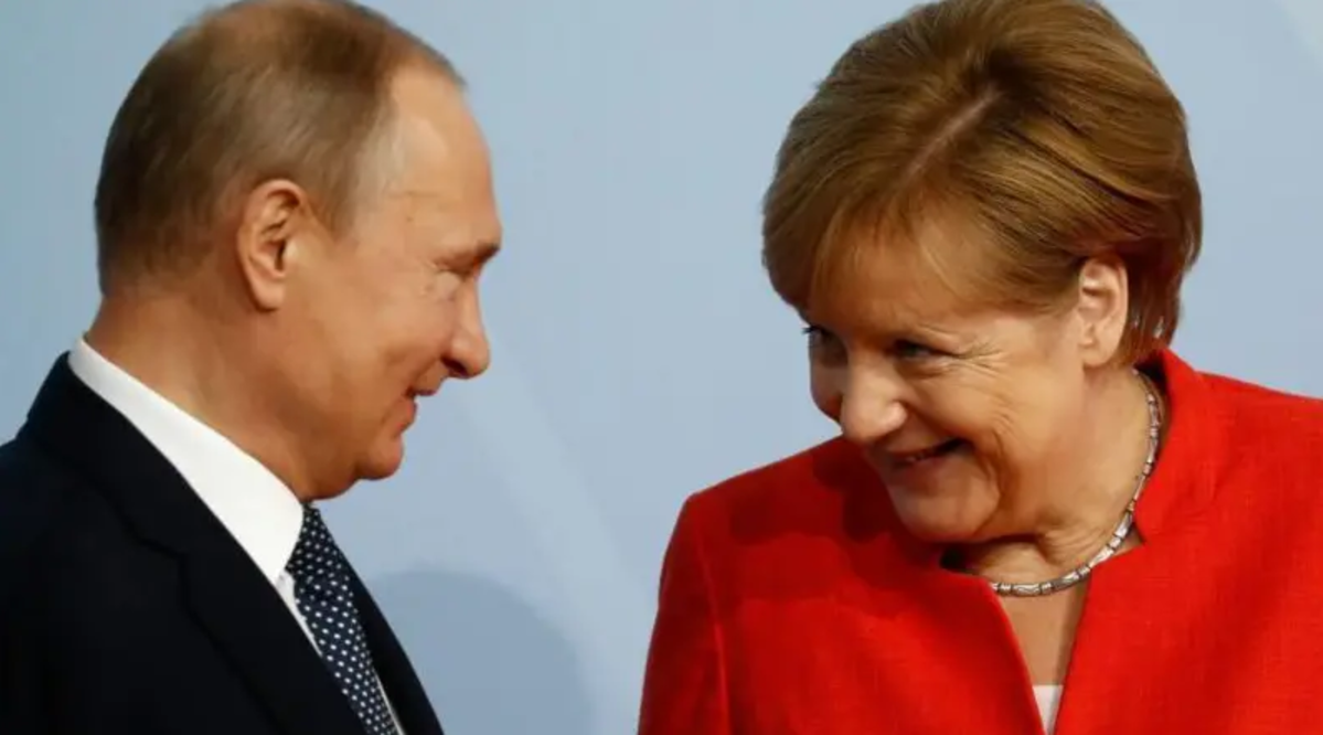 Putin y Merkel