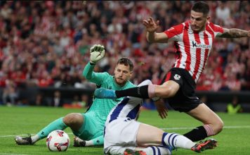 La Real Sociedad de Aramburu no pudo con el Athletic en el derbi vasco