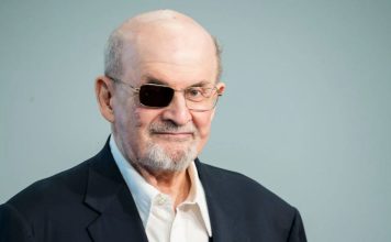 Salman Rushdie, Leila Guerriero y Piedad Bonnett en el Hay Festival de Colombia