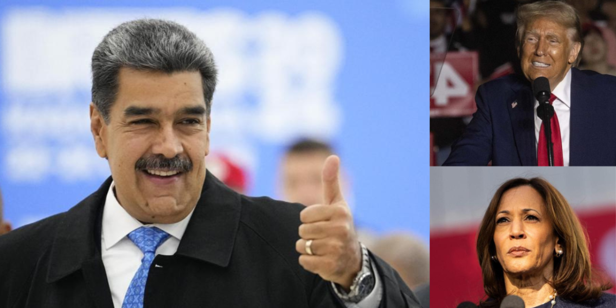 Trump-Harris-Venezuela-Maduro