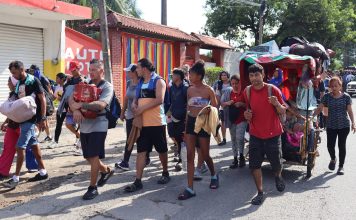 Las caravanas de migrantes se multiplican en la frontera sur de México antes de Trump