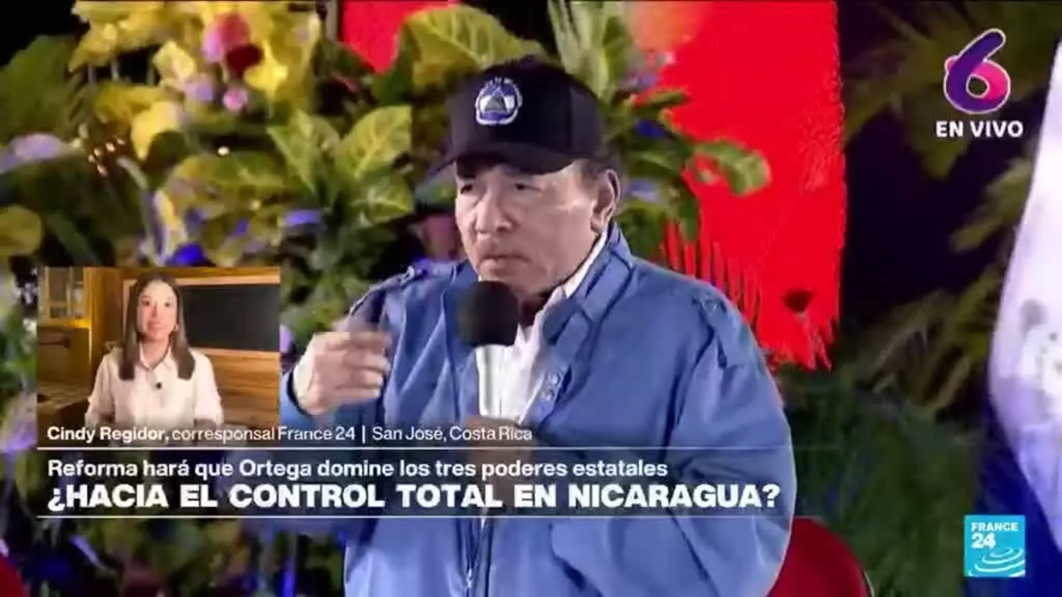 Reforma constitucional en Nicaragua refuerza el poder de Daniel Ortega