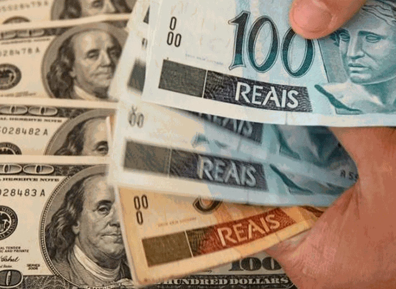 dólar-reales Brasil