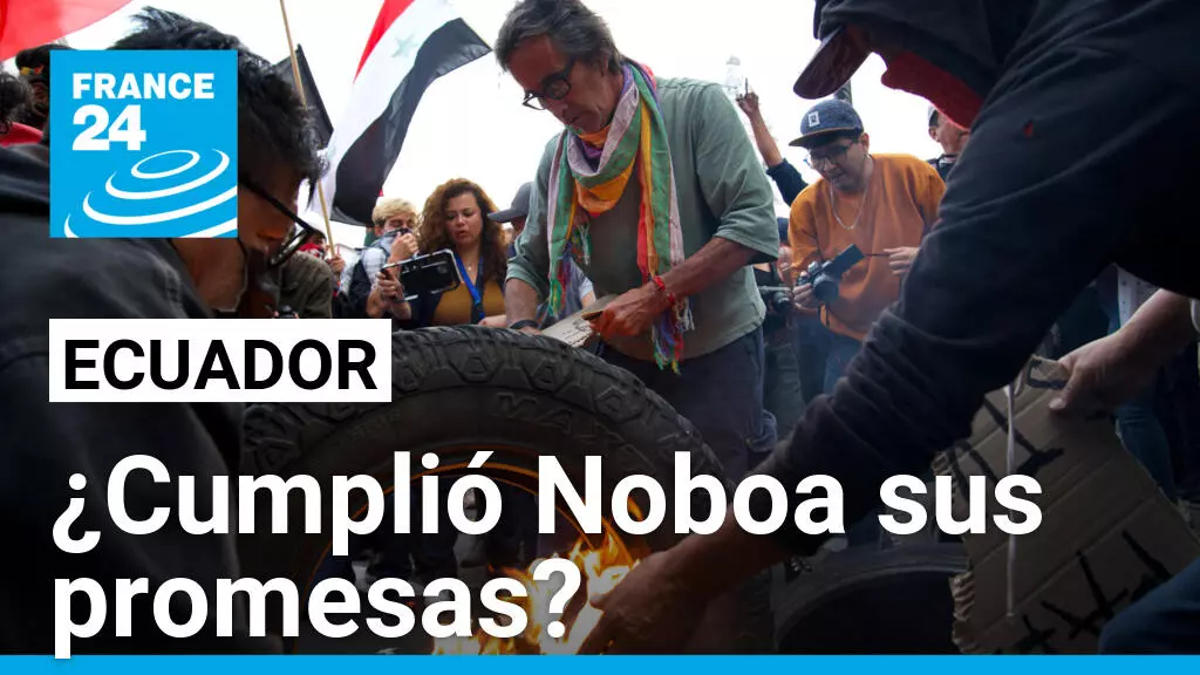 Un año al frente de Ecuador: ¿pudo Daniel Noboa contener las crisis?