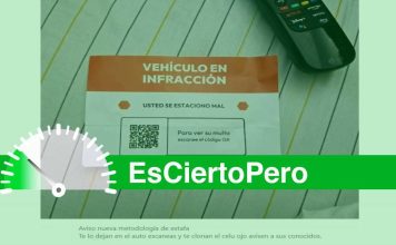 ¿Aviso de multa de tránsito busca estafar a conductores a través del escaneo de un código QR?