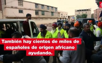 Inundaciones en España: migrantes solidarios luchan contra los prejuicios