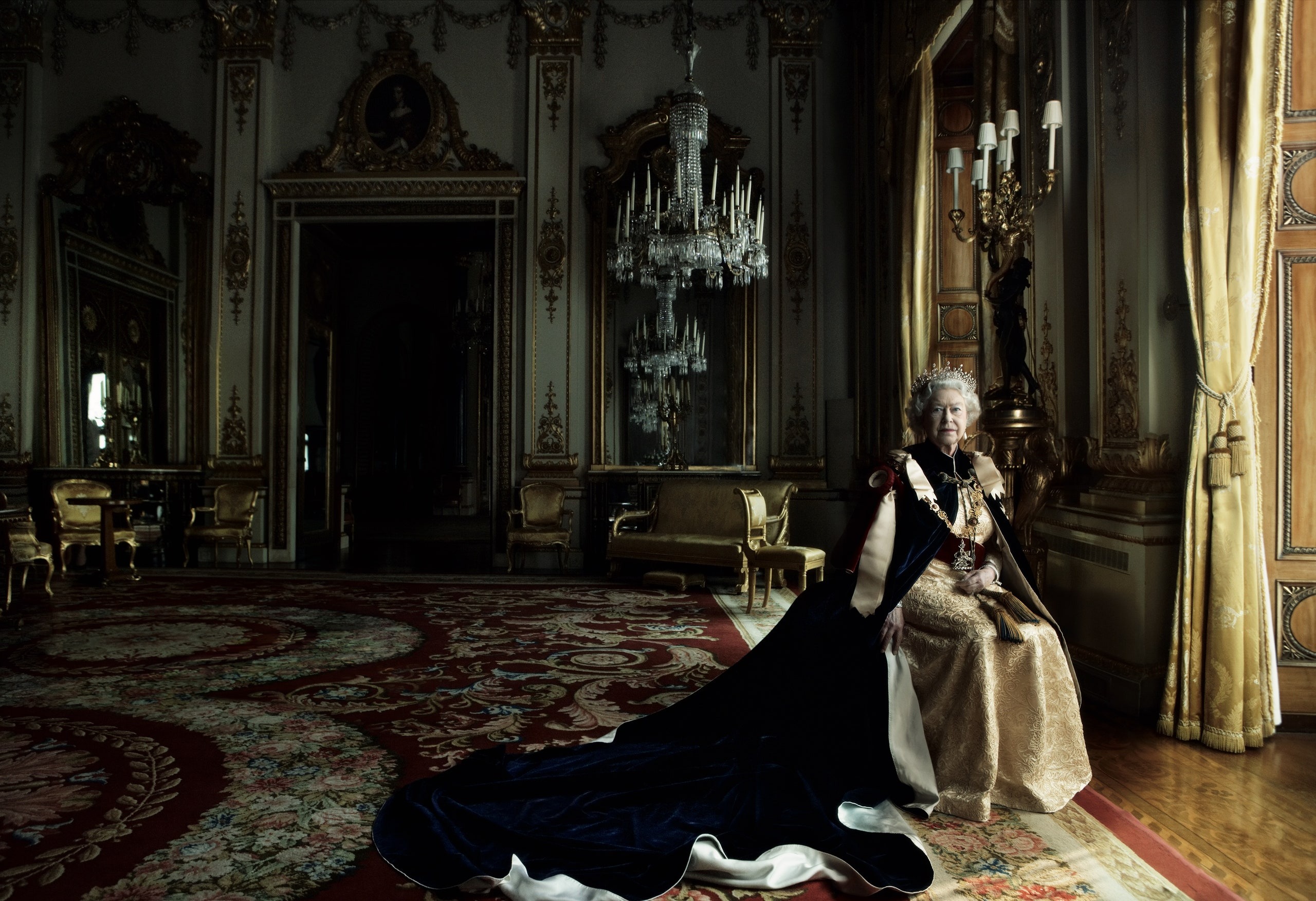 Reina Isabel, por Annie Leibovitz